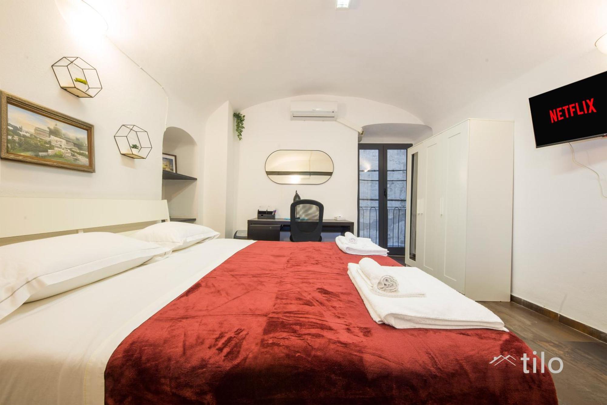 Ferry 1m Family, Free Wifi & Netflix Ac, By Tilo Apartment Genua